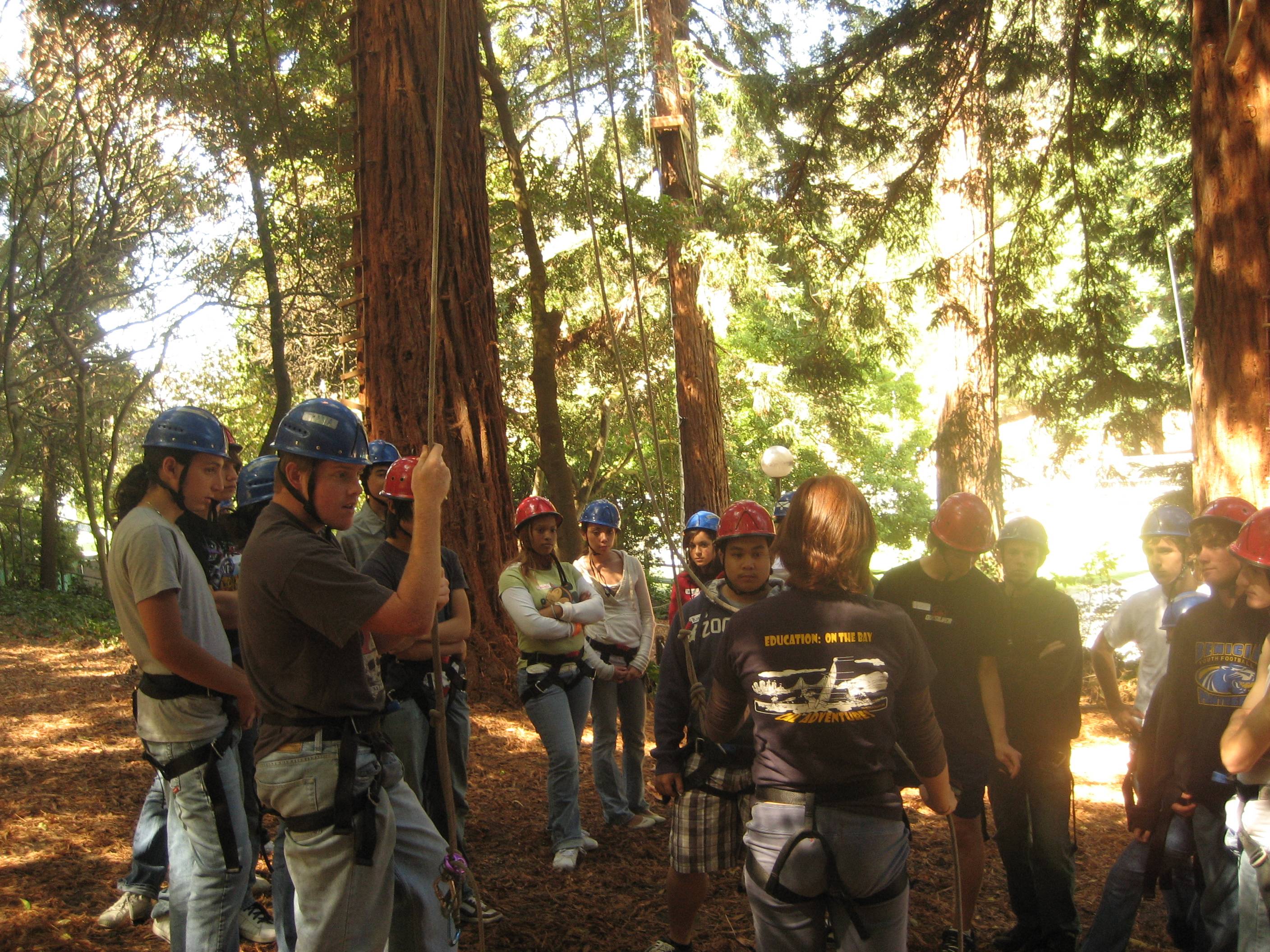 The Cakery sets their eyes upon the rope course.